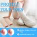 Gel Toe Caps Set - Toe Protectors Sleeves Bandages for Women - Prevent Bunions Hammertoes Callus Corn Blisters - 12 Pieces (0.98 Inch Diameter) - Buy Online on GoSupps.com