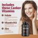 Viaprene Canker Sores Treatment - Relief for Mouth Ulcers with Canker Vitamins - 150 Capsules - Buy Online on GoSupps.com