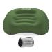 Alpcour Camping Pillow  Large, Inflatable, Ultralight Sleeping Pillow with Easy Blow Up Design, Soft Waterproof Exterior Cover and Compact Carry Case for Hiking, Backpacking, Airplane Travel & More Army Green