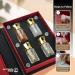 Ajmall Gold Series Concentrated Perfume | Set Pack of 4 | Dubai Oud Blu Moon White Oud Rose Gold - Buy Online on GoSupps.com