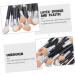 BIUDECO 24pcs Eyeshadow Brush Kit Eye Blending Brushey Eye Cream Brush Eyeshadow Sponge Applicator 7cm Colorful - Buy Online on GoSupps.com