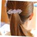 Didiseaon Hair Clip Rhinestones Barrettes Tiara Rhinestone Bobby Pins Barrettes for Women Ponytail Metal Hair Miss Purple Metal Hair Clips - Buy Online on GoSupps.com