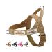 Eeyfarog no pull dog harness for small medium -sized dogs reflectively breakdown -safe adjustable without a train dog crockery (brown m) m brown