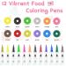 12pcs Edible Food Coloring Pens - Fine&Thick Tip, Food Grade Decorator Pen for Cookies, Fondant, Easter Eggs - Edible Gourmet Writer - Buy Online on GoSupps.com
