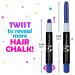Original Stationery Hair Chalks Set for Girls - 10 Piece Temporary Hair Color Kit - Buy Online on GoSupps.com