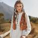 MWOOT 4Pcs Boho Feather Hair Clips with Comb - Handmade Indian Tassels Beads Hair Extensions for Women - Festival Hippie Hair Accessories - Buy Online on GoSupps.com