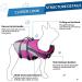 KOESON Ripstop Dog Life Jacket - Pink, Medium Size | Pet Swimming Safety Vest with Rescue Handle | Buoyant Dog Float Coat for Small, Medium, Large Dogs - Buy Online on GoSupps.com