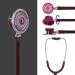Buy Lightweight Acoustic Stethoscope for Doctors & Medical Students - Adult Size Flexible Tube Soft Ear Knobs - Micro Al in Chocolate - Buy Online on GoSupps.com