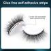 Asheyya 3 Pair Self Adhesive Eyelashes Reusable No Glue Eyelashes Waterproof Wispy Fluffy Pre Glued Lashes - Buy Online on GoSupps.com