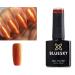Bluesky Nail Gel Polish Orange Gold Fine Glitter Shimmer Pumpkin JQ08 UV LED Soak Off 10ml (Requires Drying Under LED/UV Lamp)