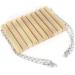 Swing Squirrels Swing Parrots-13 * 20cm Wooden Natural Stripe Round Log Parrots Hanging Swing for Chinchilla Squirrels - Buy Online on GoSupps.com