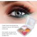 Eyeshadow Palette Set 18g / 0.6oz Multifunctional Pressed Pearl Eyeshadow Palette with Wedding Makeup Brush - Buy Online on GoSupps.com