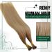 RUNATURE Blonde Ombre Brown Nano Beads Human Hair Extensions | 20 Inch Remy Blonde Ombre Nano Hair | 50g A-Nano #10/14 - Buy Online on GoSupps.com