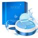 Under Eye patches (64 pcs)-Brightening Eye Mask with Hyaluronic Acid Cooling Eye Care for Puffy Eyes & Dark Circles Treatments Reduce Under Eye Bags and Smooth Wrinkles Blue