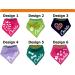 Dog Triangular Scarf - Navy Blue | Size 1 (55 cm) | Stylish & Comfortable Dog Accessory - Buy Online on GoSupps.com