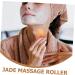 Foytoki Jade Face Massager Roller - Premium Wooden Handle Facial Massage Device for Swelling & Eye Care | International Shipping Available - Buy Online on GoSupps.com