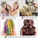 64 Pcs 50cm Wave Hair Curlers Magic Styling Kit Water Ripple Spiral Curls No Heat Rollers 2 Hooks Dividers Formers For Women Lady Long Hair Diy Curler With Hook 1 count (Pack of 1) Multi - Buy Online on GoSupps.com