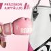 Fiving Pro Style Women's Boxing Gloves - 10oz Pink PU Leather | Ideal for Training Muay Thai Sparring & Punching Bag Workouts - Buy Online on GoSupps.com