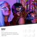 Buy Kichvoe DIY Mardi Gras Masks - Paintable Half-Face Masquerade Masks for Cosplay & Dance Parties - International Shipping Available - Buy Online on GoSupps.com