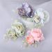 2 Pcs Pink Flower Hair Clip Wedding Bridal Bridesmaid Hairpin - Hanfu Party Decor - Buy Online on GoSupps.com