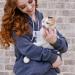 ALYC Pet Pouch Hoodie - Dark Grey XX-Large Dog Cat Holder Carrier Sweatshirt - Buy Online on GoSupps.com