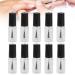 10-Pack 5ml Crystal Clear Empty Nail Polish Bottles with Brush & Funnels - Ideal for DIY & Self-Filling - Buy Online on GoSupps.com