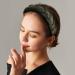 Total Ripped Braided Headband - Vintage Twisted Knotted Padded Hair Accessory for Women & Girls - Green - Buy Online on GoSupps.com