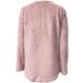 AMhomely Women's Plus Size Teddy Fleece Hoodie with V Neck and Pocket - Pink - Size M - Buy Online on GoSupps.com