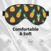 Buy FoRes Pineapple Adult Unisex Sleep Eye Mask - Light Blocking Adjustable Smooth Design for Deep Rest Black - International Shipping Available - Buy Online on GoSupps.com