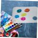 FRCOLOR 3 Sets Color Palette - Makeup Mixing Tray & Spatula | Stainless Steel Acrylic Palettes for Professional Beauty & Foundation - Buy Online on GoSupps.com