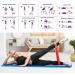 Resistance Bands for Exercise Exercise Bands with 5 Different Resistance Levels Elastic Exercise Bands for Training Resistance Workout Bands for Gym Fitness Yoga Mini Loop Tension Bands Black Red Yellow Blue Green Natural Rubber - Buy Online on GoSupps.com