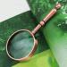 Portable 10X Antique Copper Handheld with Wooden Handle and Real Glass Best Reading Magnifier for Elderly Full of Stars - Buy Online on GoSupps.com