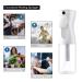 Hair Spray Misting Bottle 6.8 oz Refillable Fine Mist Sprayer - Ultra Fine Continuous Water Mister for Salon, Gardening, Plants & Skin Care - Clear White - Buy Online on GoSupps.com