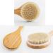 JZK Bamboo Body Brush Back Scrubber 40cm - Exfoliating Loofah Pad for Natural Skin Care & Beauty - Buy Online on GoSupps.com