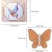 Butterfly Shape Eyeshadow Palette with 6 Shades | High Pigmented Matte Glitter Eye Makeup Long Lasting Waterproof - Waterproof Eye Makeup with Butterfly Shape Travel Size Lucky Koi Color - Buy Online on GoSupps.com