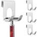 Ruggito 4-Piece Stainless Steel Razor Holder Hooks - Self-Adhesive Waterproof Multi-Purpose Bathroom & Kitchen Organizer - No Drilling Required - Buy Online on GoSupps.com