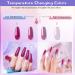 Wakaniya Poly Gel Starter Set - 8 Pink Colors | Fast Nail Extension Gel for Beginners | 120ml Temperature Change Formula - Buy Online on GoSupps.com