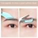 3 Pcs Eyebrow Grooming Set with Razor, Scissor, and Comb - Green | Eyelash Hair Remover and Shaping Tool for Men and Women - Buy Online on GoSupps.com
