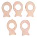 5pcs Baby Teethers Baby Teething Toys Pain Relief Teether Art Crafts DIY Jewelry Necklace Accessories