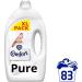 Comfort Pure Fabric Conditioner - Dermatologically Tested, Gentle on Sensitive Skin - 83 Washes, 2.49L (Pack of 1) - Buy Online on GoSupps.com