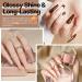Modelones 6 Colors Dip Powder Nail Kit Starter 12Pcs Fall Winter Nude Brown Neutral Skin Tone - Acrylic Dipping Powder System with Base & Top Coat, Activator - French Nail Art, DIY Manicure Kit - Buy Online on GoSupps.com