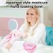 Disqueur en poudre de trempette - Nail trempage du plat de manucure de soins de retrait de | Bol de manucure de salon domicile solide r utilisable et forte bac trempage transparent Pink - Buy Online on GoSupps.com