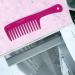 Coconut Oil Infused Wide Tooth Comb - Hot Pink Handgrip Handle, Ideal for Long Curly Hair - Majestik - Buy Online on GoSupps.com