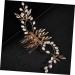 minkissy Accessories pearl hair comb tiara hair accessories hair pearls accessories for women pearl hair pin bridal hair comb prom hair clips hair combs for wedding alloy bride Beads Comb - Buy Online on GoSupps.com