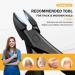 BEZOX Toe Nail Clippers for Thick Toenails Ergonomic Ingrown Toenail Scissors Podiatrist Recommended Ideal for Seniors Black - Buy Online on GoSupps.com