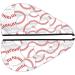 Hair Towel Wrap - Quick Drying Towel Turban with Button - Baseballs Design - Buy Online on GoSupps.com