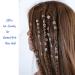 Rose Gold Loc Jewelry Set - 25Pcs Hair Accessories for Women with Metal Clips - Style 16 - Buy Online on GoSupps.com
