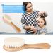 LIYJTK Baby Head Brush - Soft Natural Goat Hair Comb for Newborns and Toddlers - Buy Online on GoSupps.com