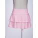 Girls Pink Tennis Skorts with Built-in Shorts | Loodgao Kids Activewear Set - Size 10 Years - Buy Online on GoSupps.com