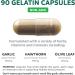 Premium Non-GMO Blood Pressure Support Supplement | High Dosage Hawthorn Extract & Berries | 90 Capsules - Buy Online on GoSupps.com